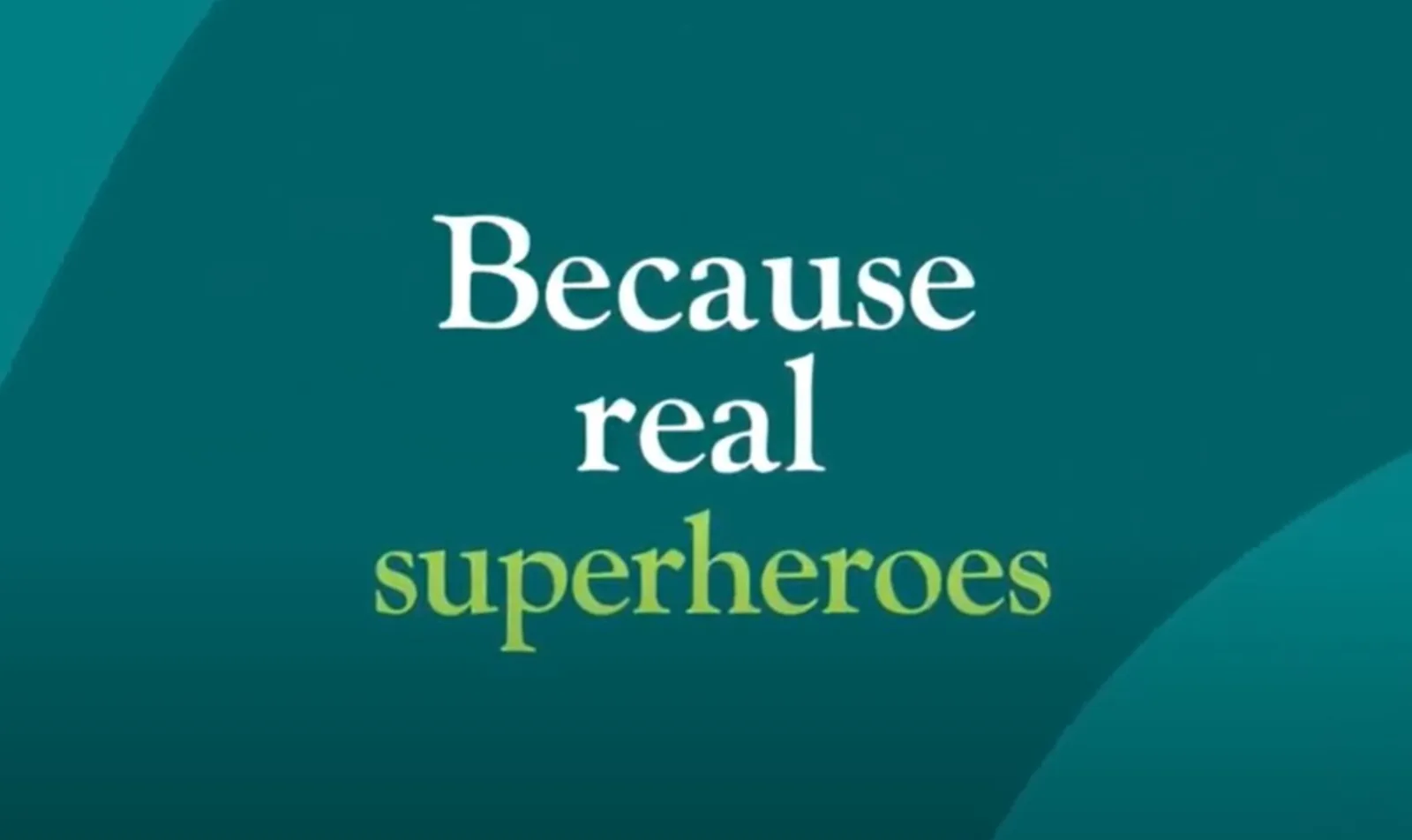 A video thumbnail for the The REAL Superheroes: NVA Caregivers YouTube video